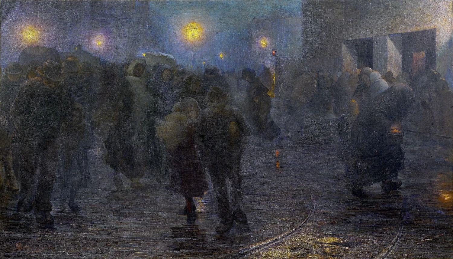 L'alba dell'operaio - Galleria d’Arte Moderna, Milano